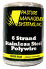 Pasture Management Polywire - 6 Strand Stainless Steel