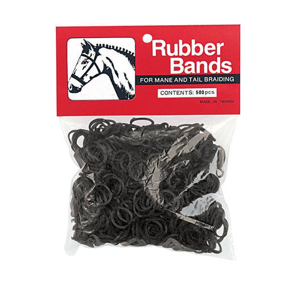 Weaver Leather Rubber Bands Black