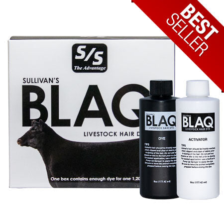 BLAQ -Livestock Hair Dye Kit (Black, 6 oz)