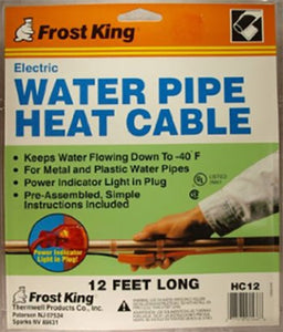 Frost King Water Pipe Heat Cable
