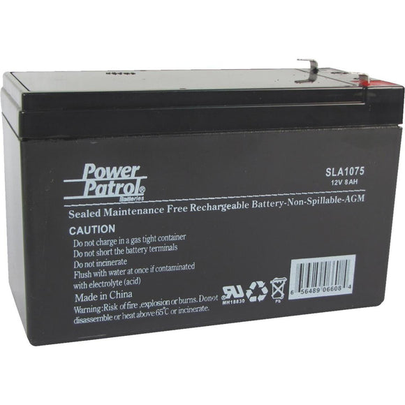 Interstate All Battery Power Patrol 12V 8A Security System Battery