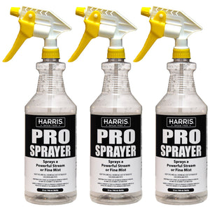 Harris Professional Spray Bottles, 3-Pack (32 fl. Oz) - Clearbrook