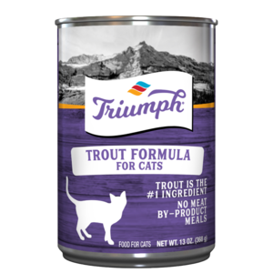 Triumph Trout Formula Canned Cat Food
