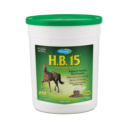 Farnam H.B. 15 Hoof Supplement 3 lb