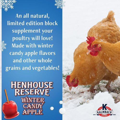 Kalmbach Feeds Henhouse Reserve® Winter Candy Apple Block