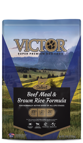 Victor Beef Meal & Brown Rice Formula (40 lb)