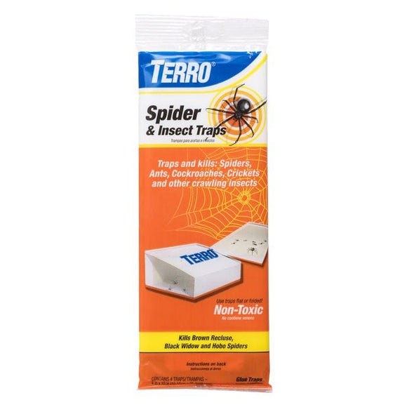 TERRO® Spider & Insect Traps 4 Count